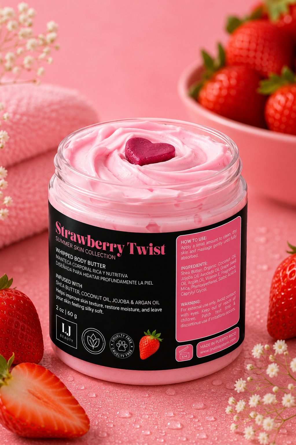 Mantequilla corporal Strawberry Twist
