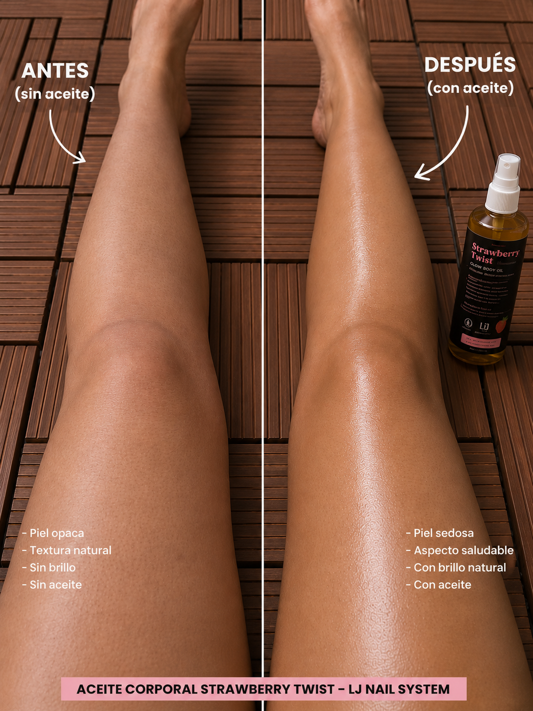 Aceite corporal ligero Coconut vibes