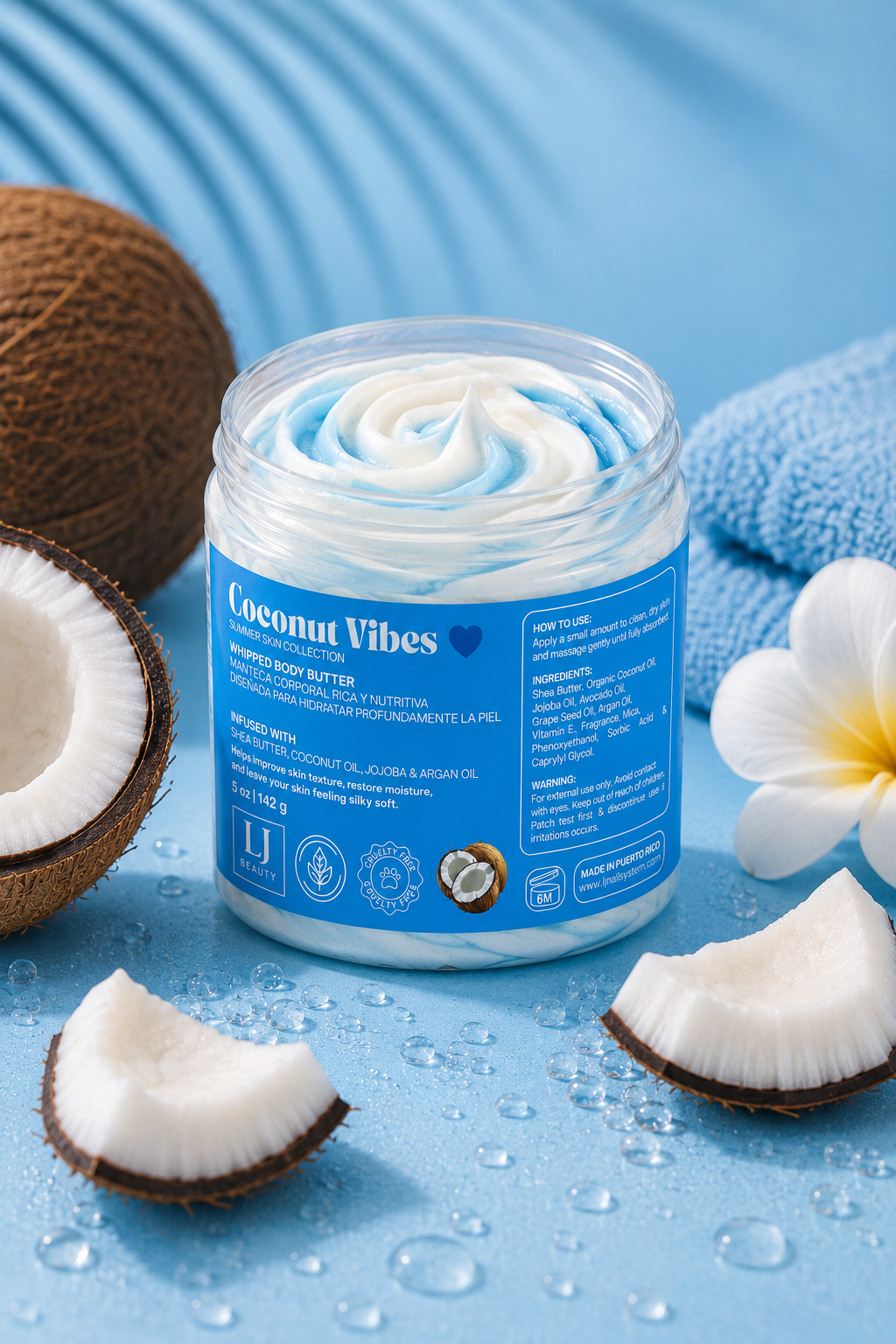 Mantequilla corporal Coconut Vibes