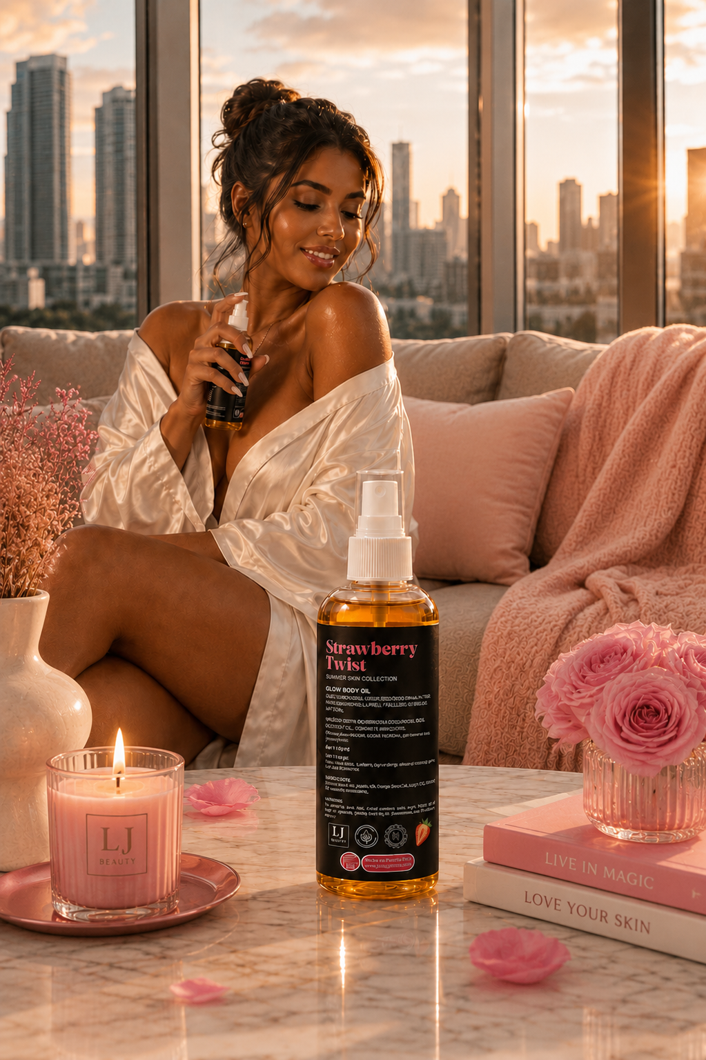 Aceite corporal de Strawberry Twist