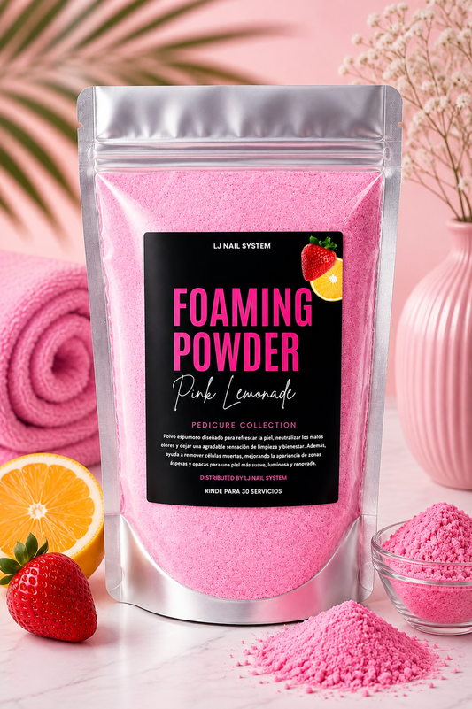 FOAMING POWDER- Pink lemonade